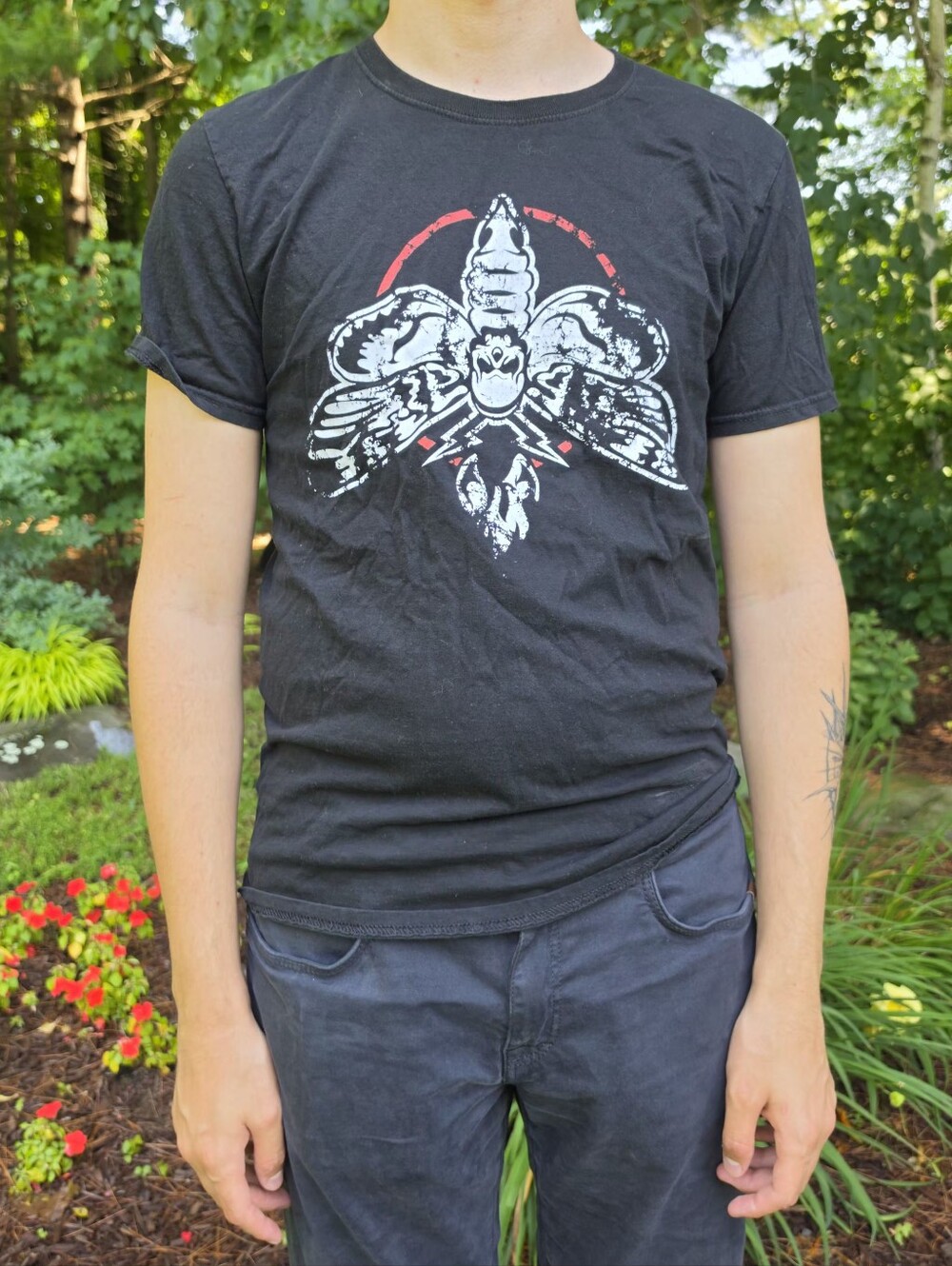 WWE Bray Wyatt The Fiend Firefly Logo T-Shirt (M)
